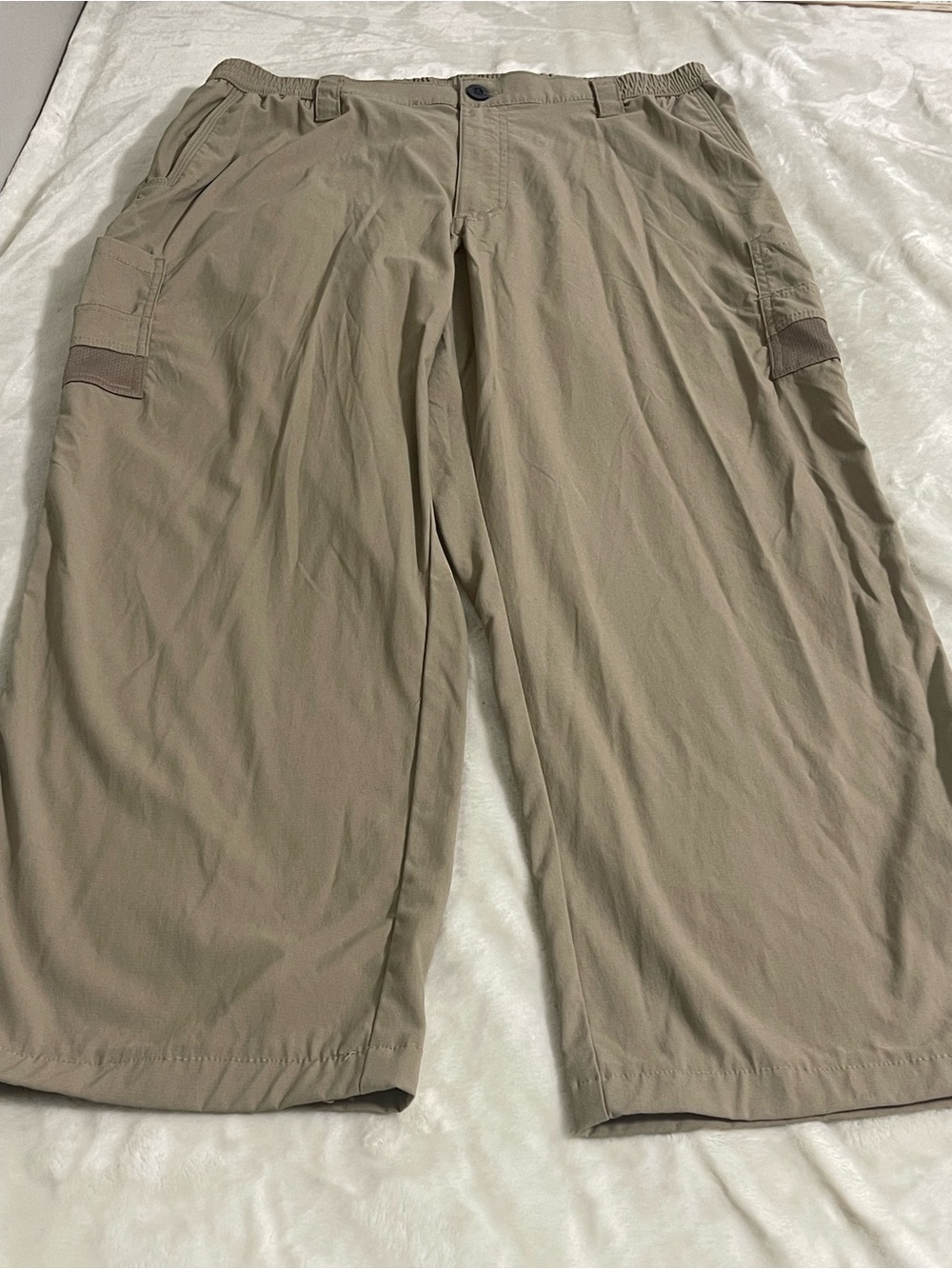 MAGELLAN Magrepel Outdoor Fishing Gear Tan Pants Men  Medium Gore Hiking Pocket